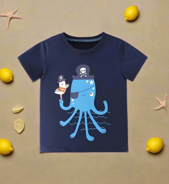 Boys' short sleeve T-neck