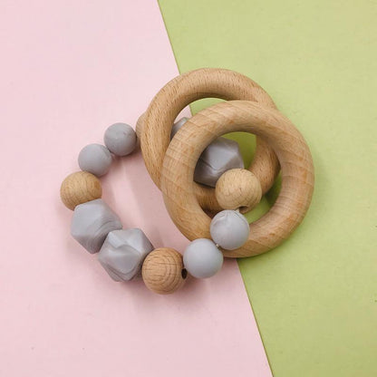 Baby Beech Silicone Teether Bracelet