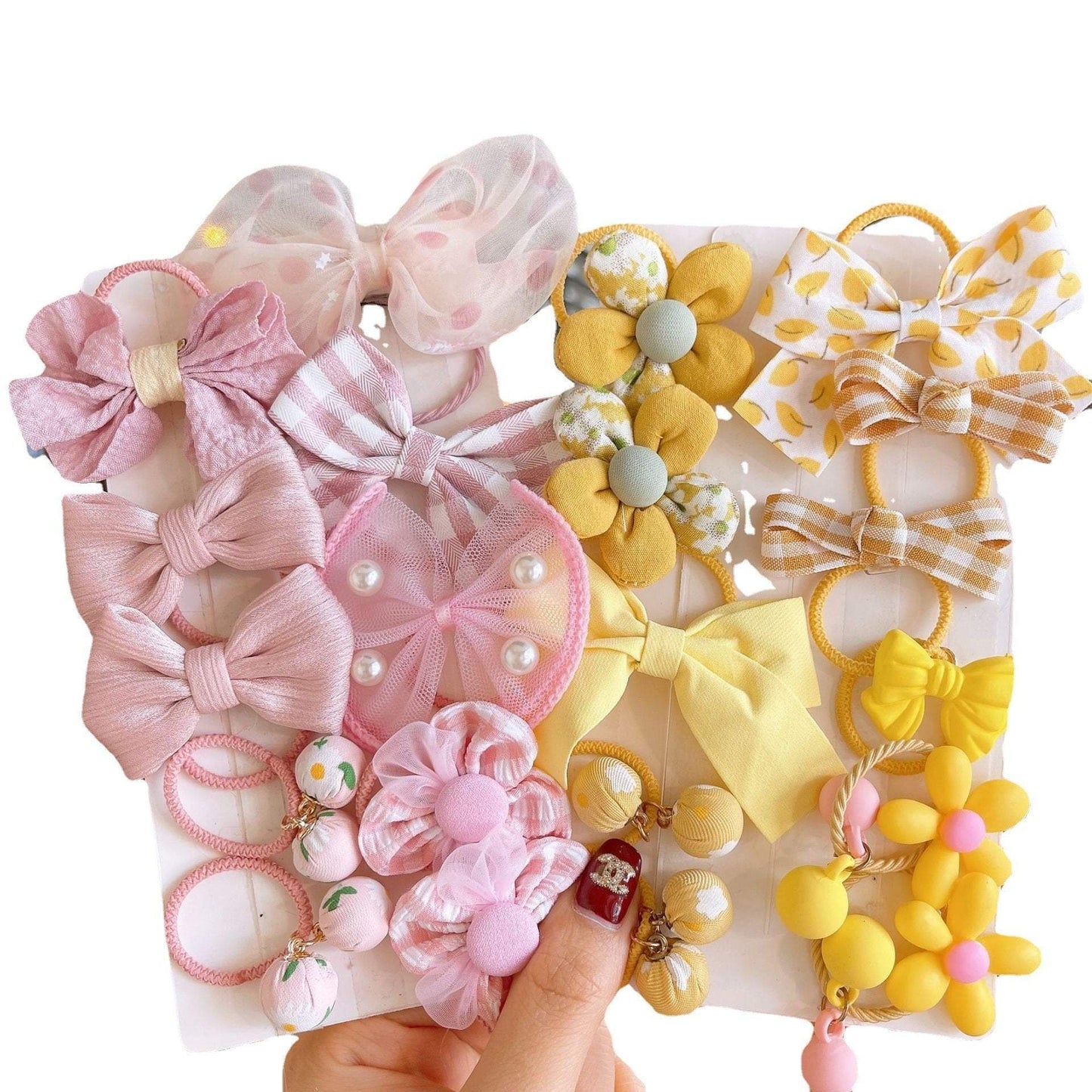 Children's Rubber Band Set Cartoon Butterfly Ligation Rubber Band