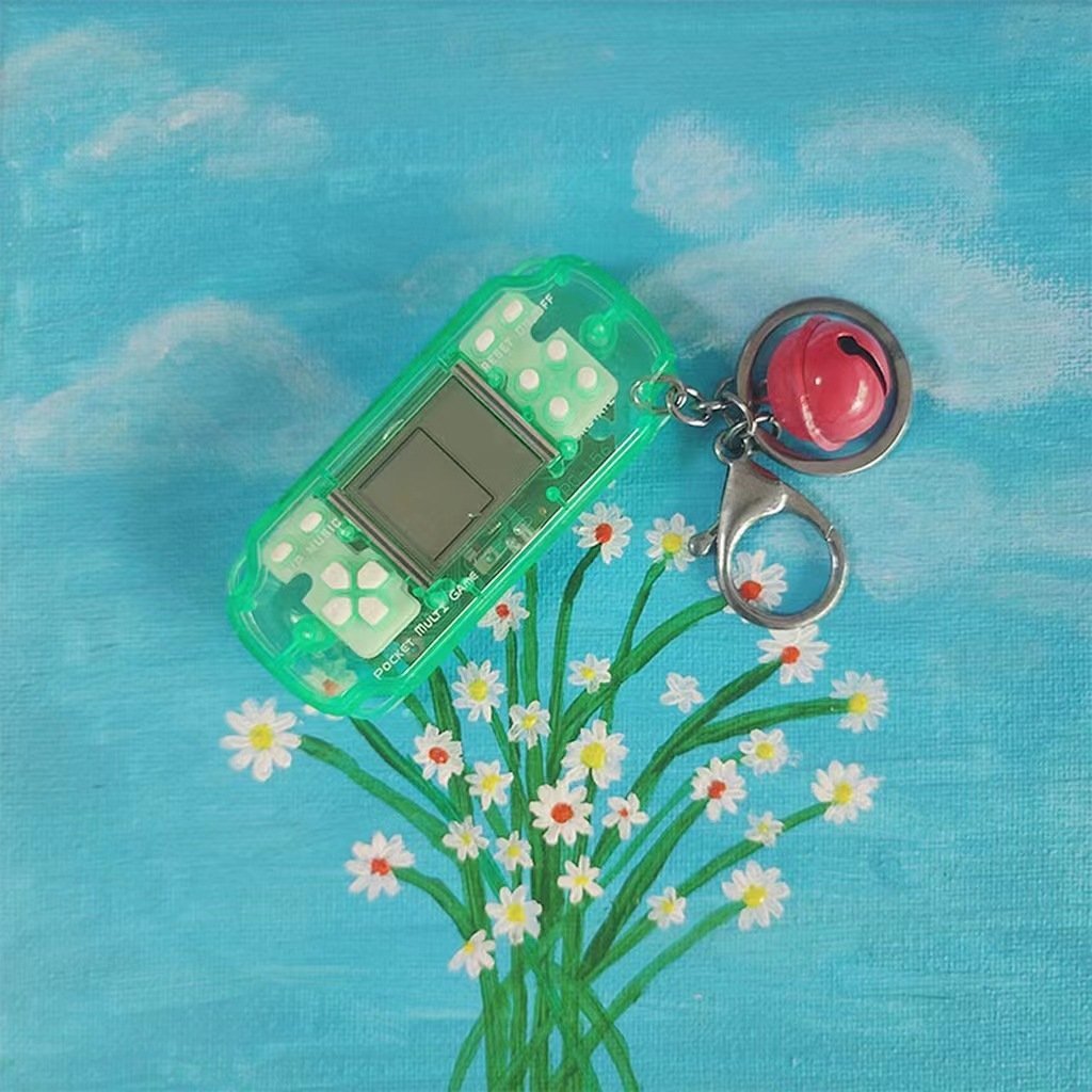 Creative Retro Transparent PSP Game Machine Keychain