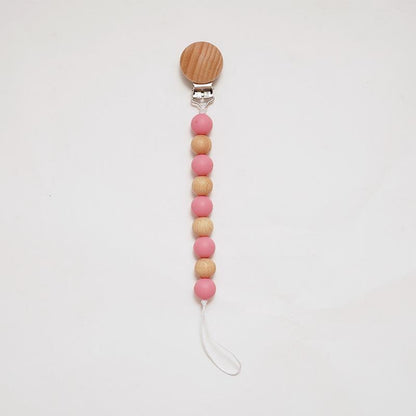 Baby Silicone Nipple Clip Anti-drop Chain Clip