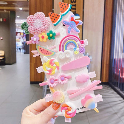 Children's Hairpin Set Colorful Hair Accessories