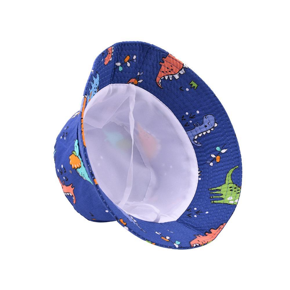 Children's Cartoon Printed Fisherman's Hat