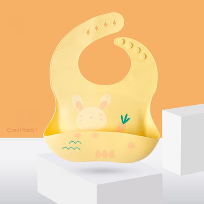 Baby Bib Waterproof Silicone Bib