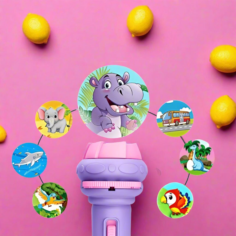 Children's Projection Flashlight, Educational Toy