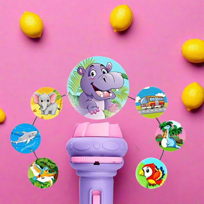 Children's Projection Flashlight, Educational Toy