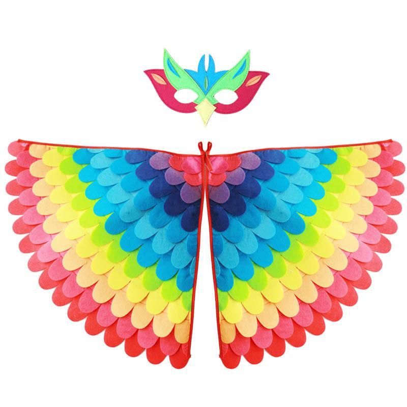 Felt Wings Evil Children Dress Up Wings for Halloween