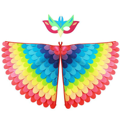 Felt Wings Evil Children Dress Up Wings for Halloween
