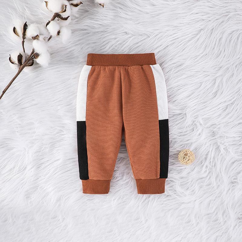 Baby Long Sleeve Sweater Pullover Trousers Two-piece Set