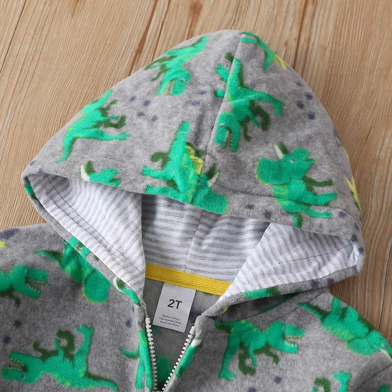 Children's Long Sleeve Zip Hooded Jacket
