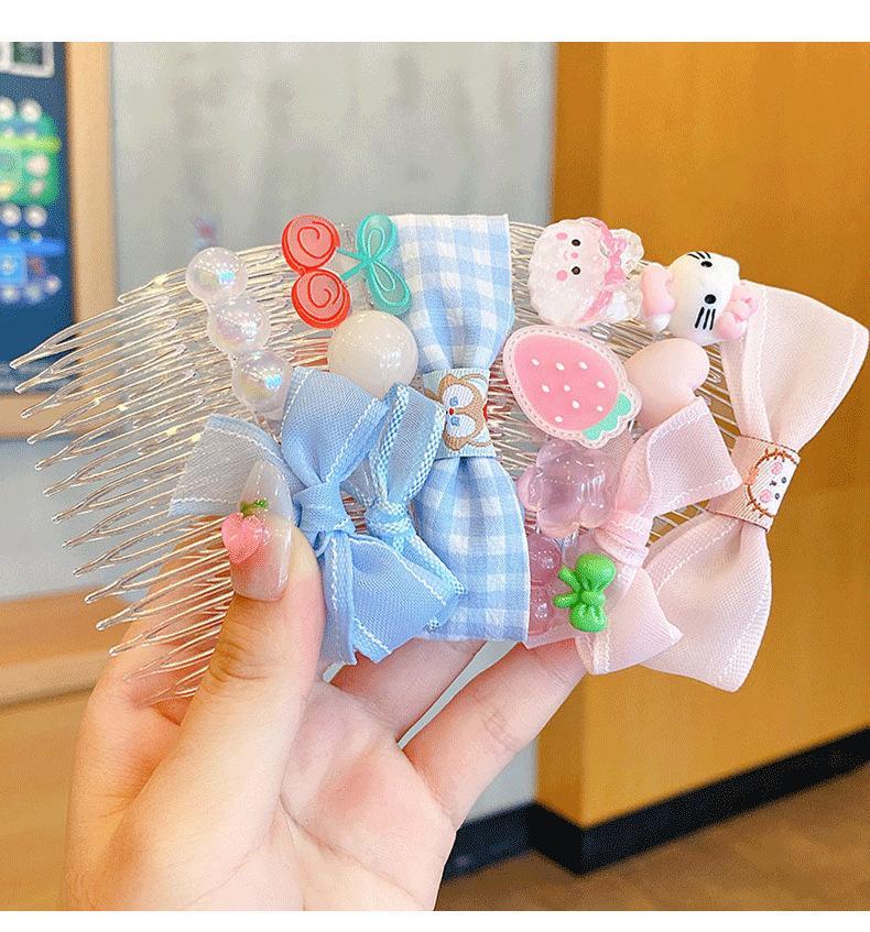 Children's Hairpin Comb Girl's Headdress 3pcs/set