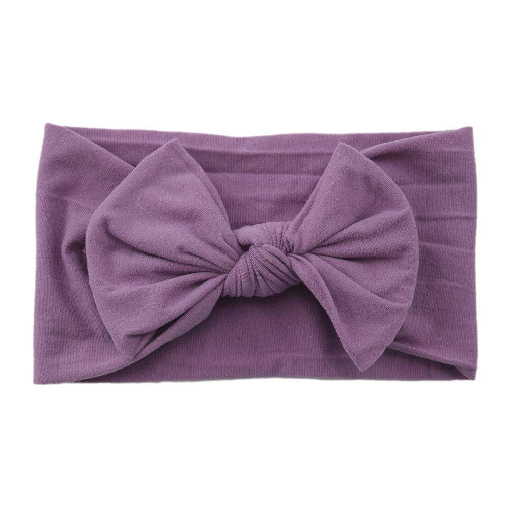Children's Hair Accessories Nylon Bow Hair Band