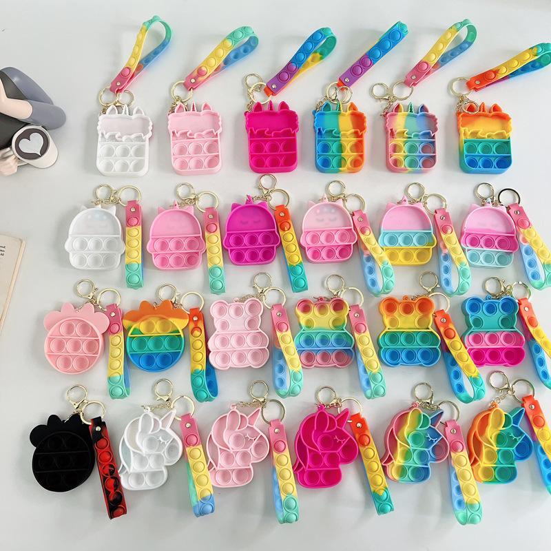 Mini Bag Pendant Keychain Decompression Toy