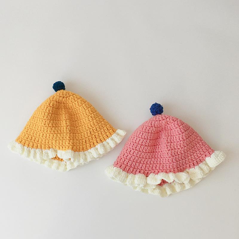 Children's Lace Knit Fisherman's Hat