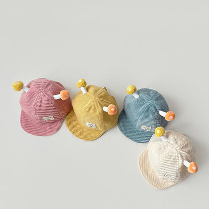 Baby Cartoon Mushroom Cap