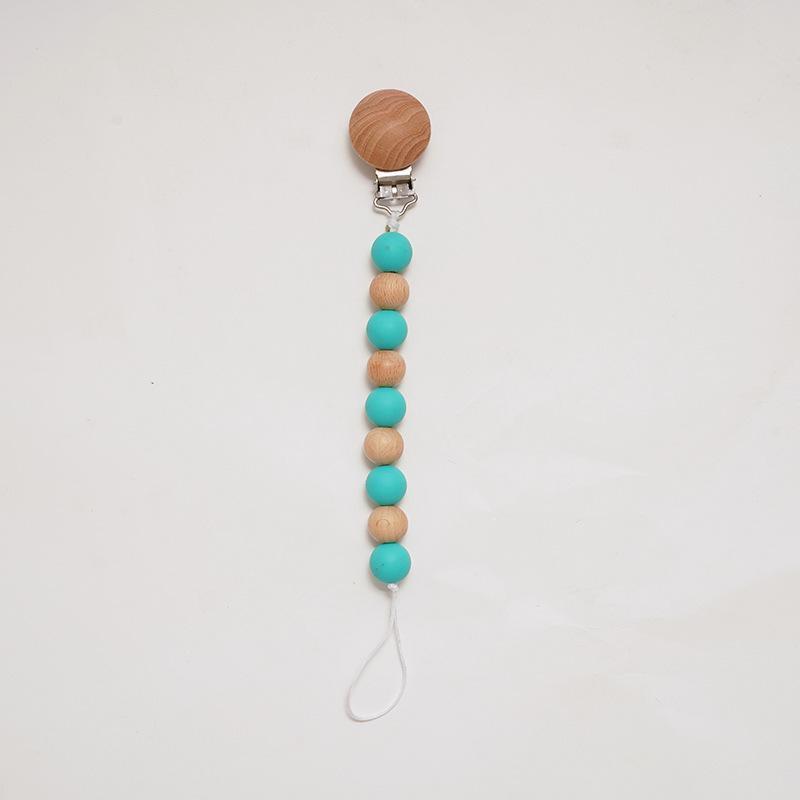 Baby Silicone Nipple Clip Anti-drop Chain Clip