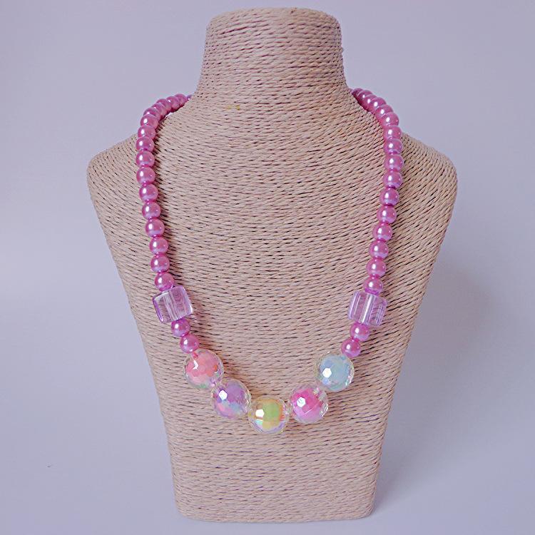 Children's Necklace Bracelet Set Versatile Accessory for Girls