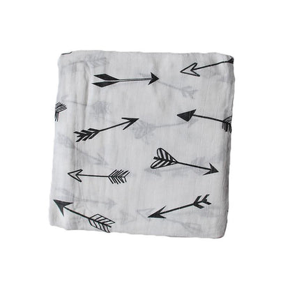 Two layer muslin bamboo fiber baby bath towel blanket wrapper Wholesale