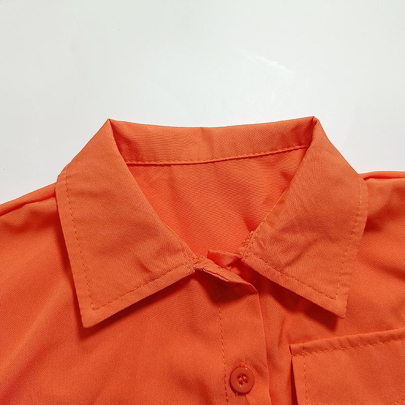 Girls' Casual Loose Shirt Long Sleeve Petticoat