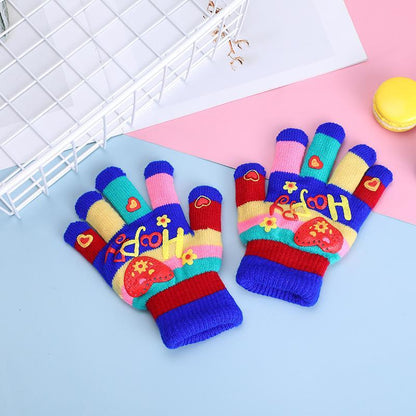 Children's Gloves Thickened Warm Gloves