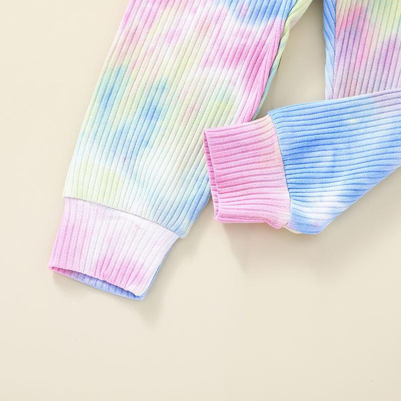 Children's Suit Long Sleeve Tee Pants Two-Piece Set