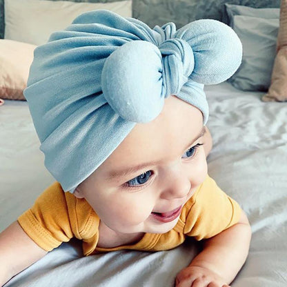 Baby Hat Cotton Bow Hat