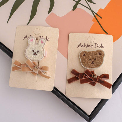 Children's Hairpin Plush Bangs Clip