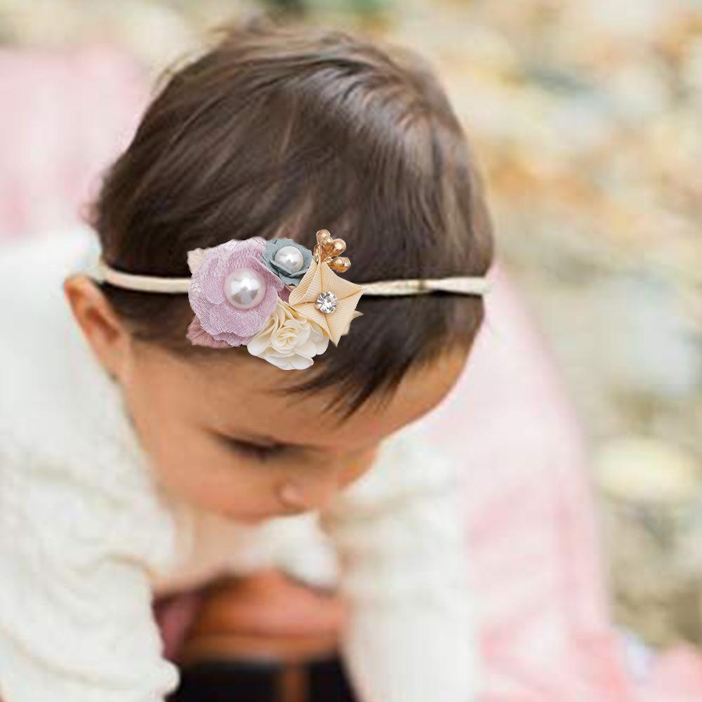 Children's Flower Elastic Hair Band