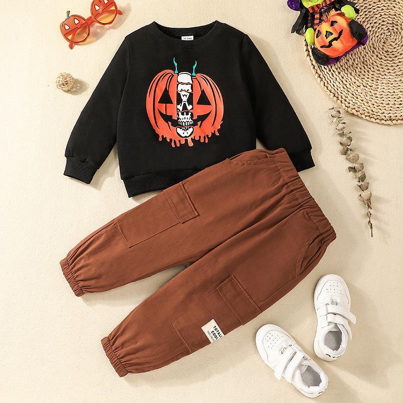 Long Sleeve Crewneck Jacket Pants Set