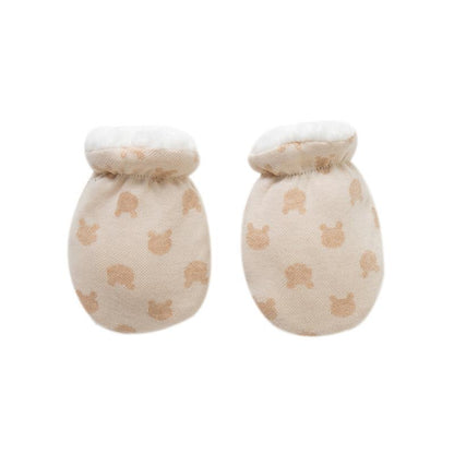 Baby Plush Gloves Baby Anti-scratch Autumn Warm Gloves