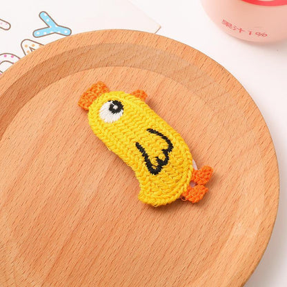 Girl's Sweet Wool Stereo Hairpin