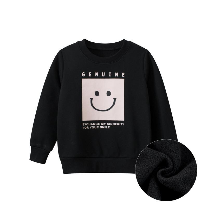 Children's Sweater Velvet Long-sleeve Top