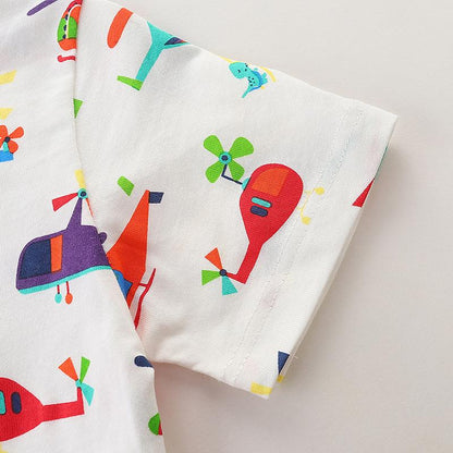 Cotton Children's Short Sleeve T-shirt