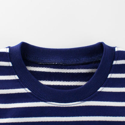 Children's Sweatshirt Striped Baby Long Sleeve