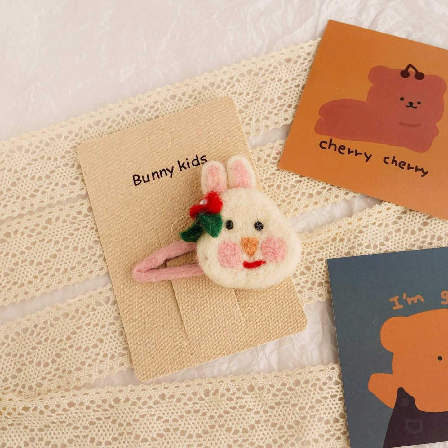 Children's Cartoon Animal Hairpin