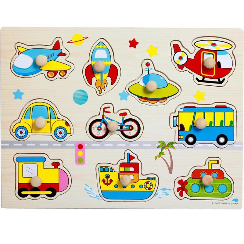 Wooden Early Childhood Education Building Block Toys for Children