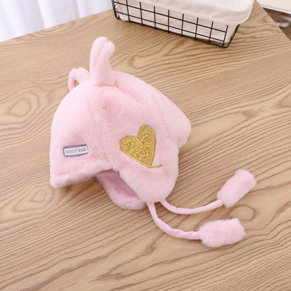 Children's Hat Winter Plus Velvet Warm Ear Protection Hat