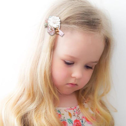Pink Simulation Headflower Hair Accessories