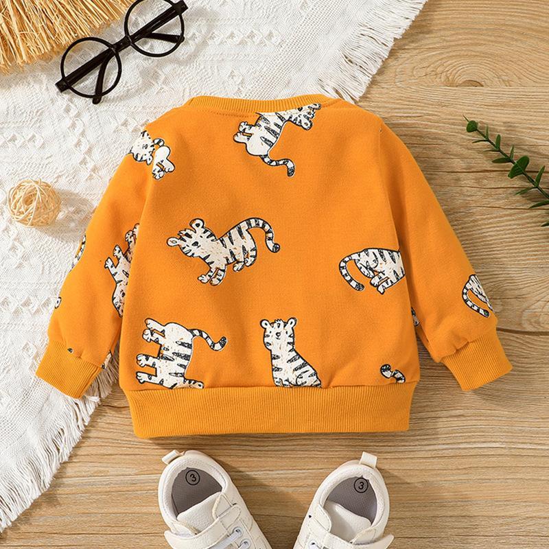 Children's Long Sleeve Crewneck Top Turtleneck