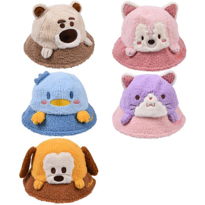 Kid's Autumn and Winter Lamb Hair Animal Fisherman's Hat