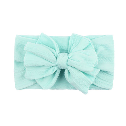 Children's  Bow Jacquard Hair Accessories Baby Headband