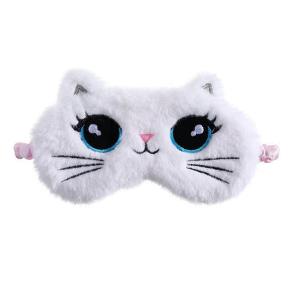 Cartoon Big Eye Plush Eye Patch Children's Eyeshade