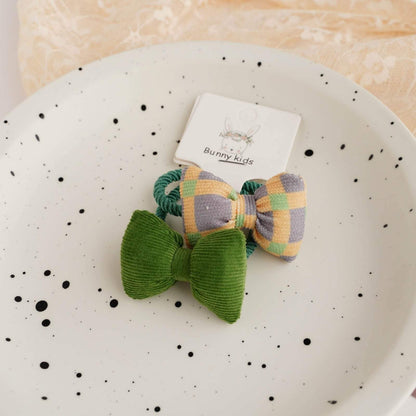 Cloth Bow Children's Hair Ring