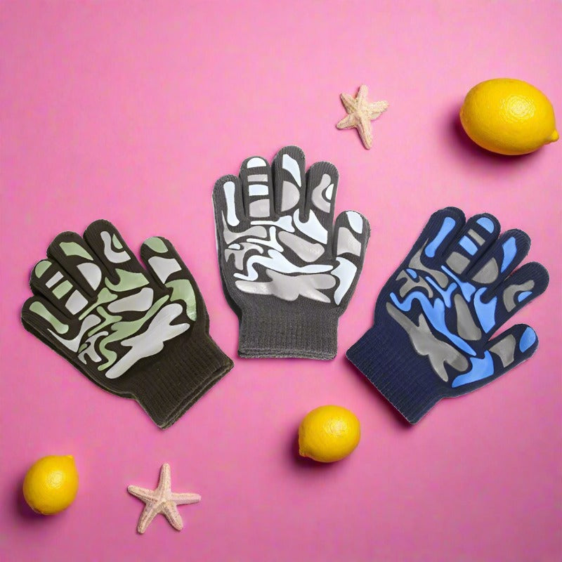 Children Camouflage Gloves