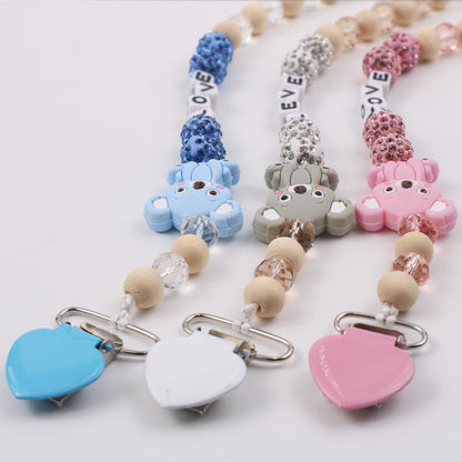 Baby Koala Pacifier Clip Teether Anti-drop Chain
