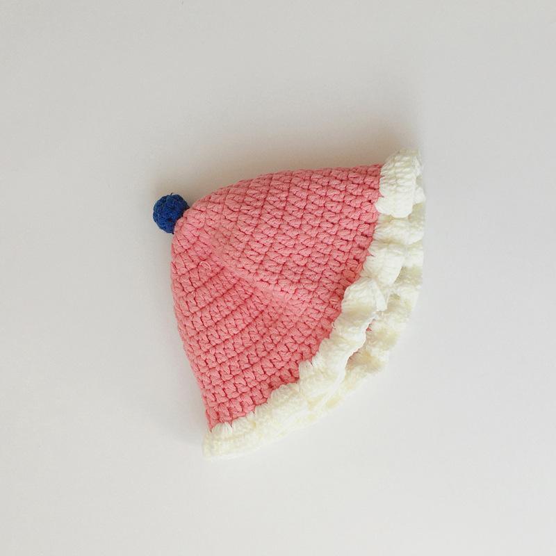 Children's Lace Knit Fisherman's Hat