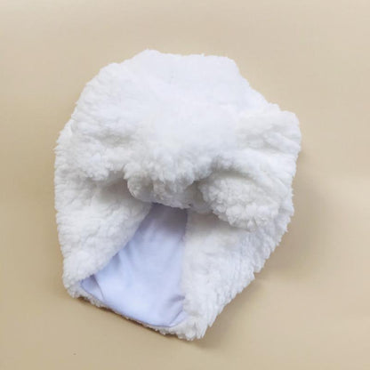 Children's Big Bow Winter Warm Baby Hat