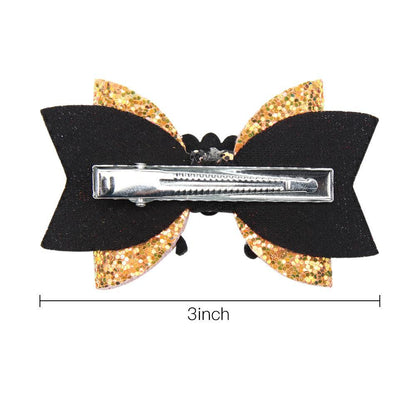 Halloween Girl's Bow Hairpin Children's Headdress