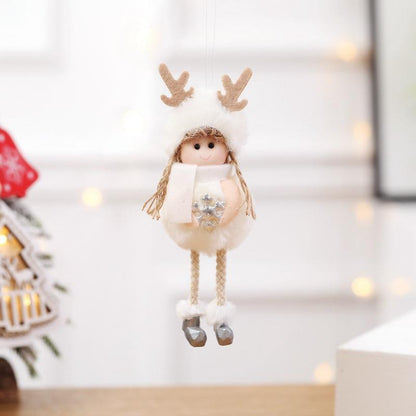 Plush Angel Pendant Christmas Tree Ornaments