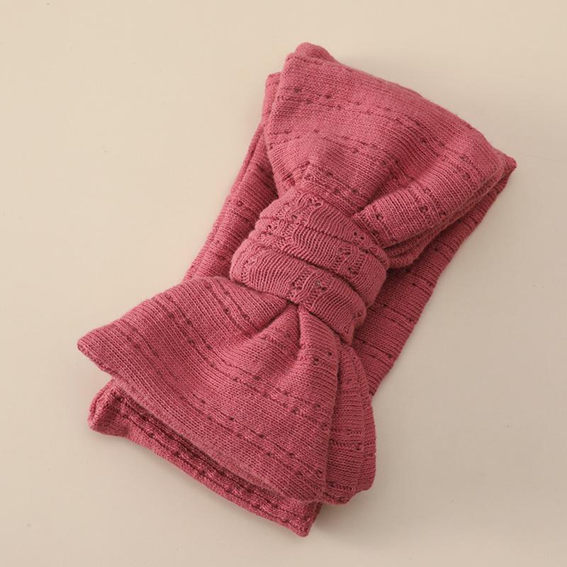 Children's DIY Double Bow Knit Headband